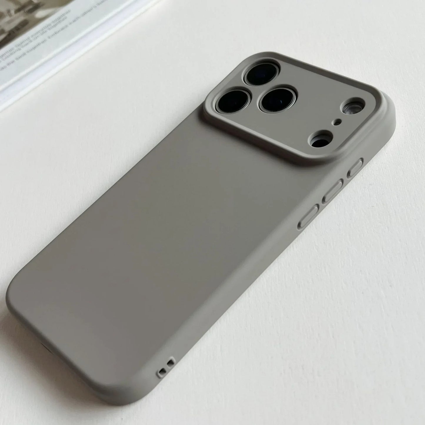 For iPhone 17 Pro Max Case Cover For iPhone 17 Pro 17 Air Shockproof Soft Liquid Silicone Phone Case For iPhone 17 Pro Case