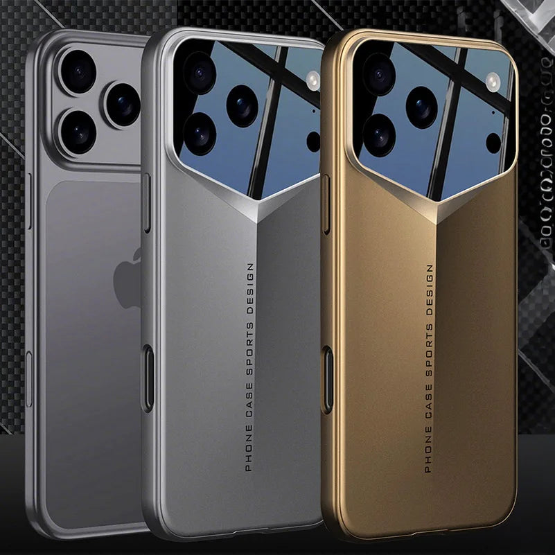 Blade Ultra-Thin Camera Height Enhancement Lens Phone Case for iPhone 17 Pro Max iPhone17 Pro Camera Protect Cover