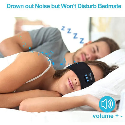 Bluetooth Sleep Eye Mask with Built-In Headphones – Wireless Music & Deep Sleep Mask