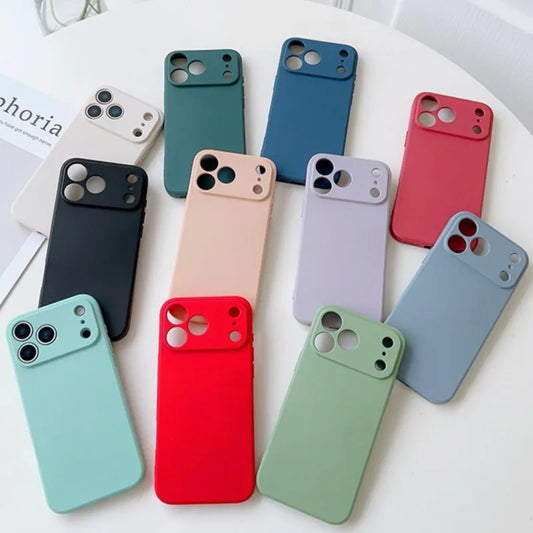 Liquid Silicone Case For iphone 17 Pro Max For iphone 17 17 Pro 17 Pro Max Cover TPU Shockproof Protective Cover iphone 17 Air
