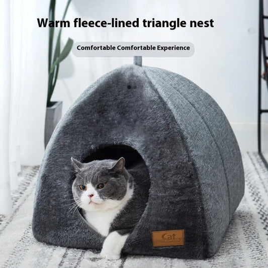 Cozy Triangle Pet Nest