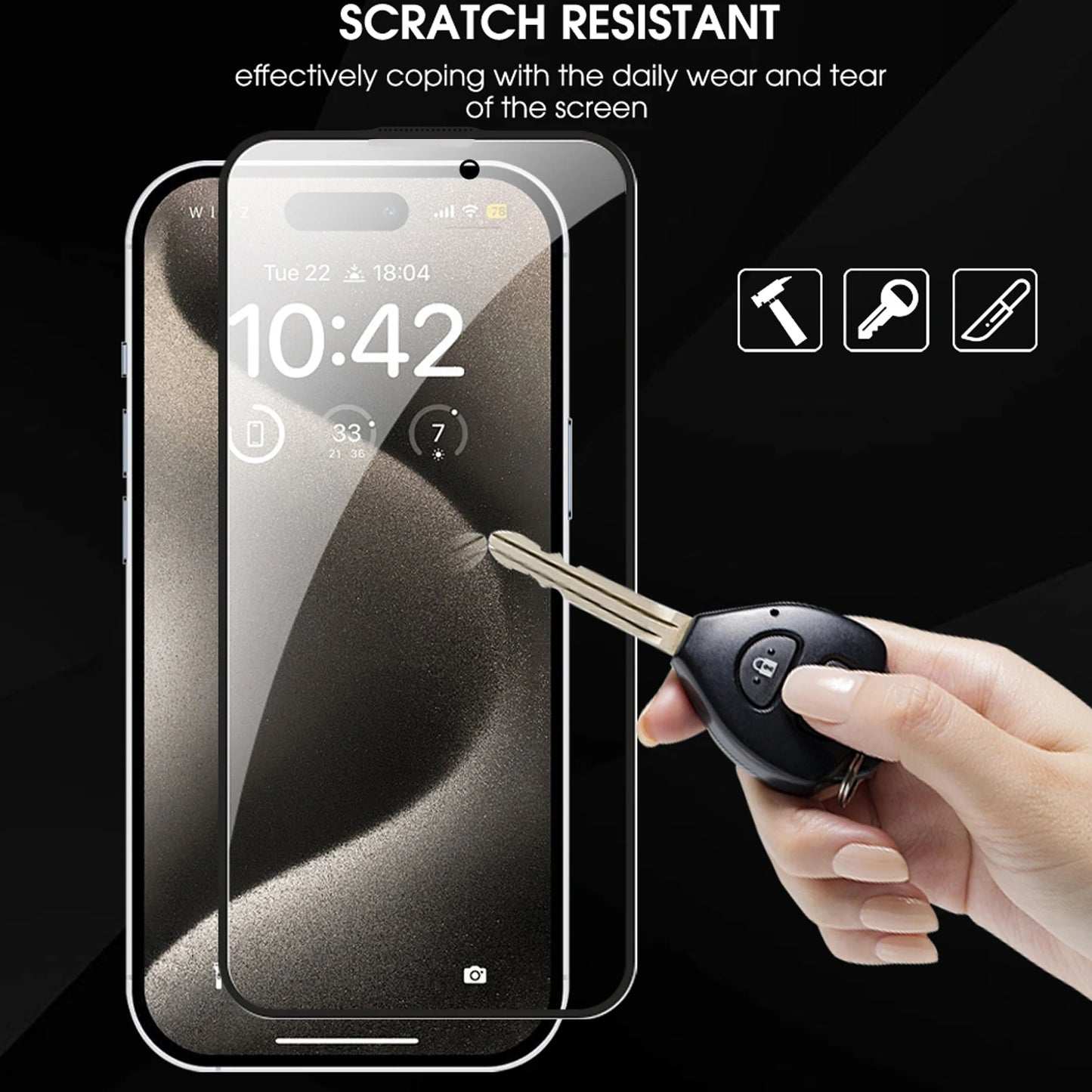 For IPhone 17 ProMax/17 Pro/17 Air Easy To Install Tempered Glass Screen Protectors For iPhone17 Privacy/HD Clear Glass Films