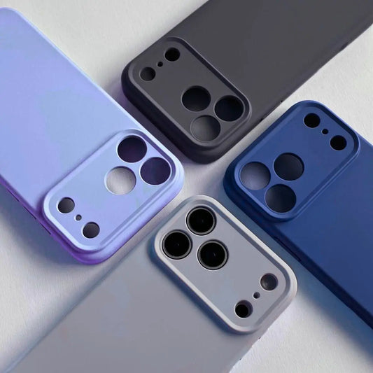 For iPhone 17 Pro Max Case Cover For iPhone 17 Pro 17 Air Shockproof Soft Liquid Silicone Phone Case For iPhone 17 Pro Case