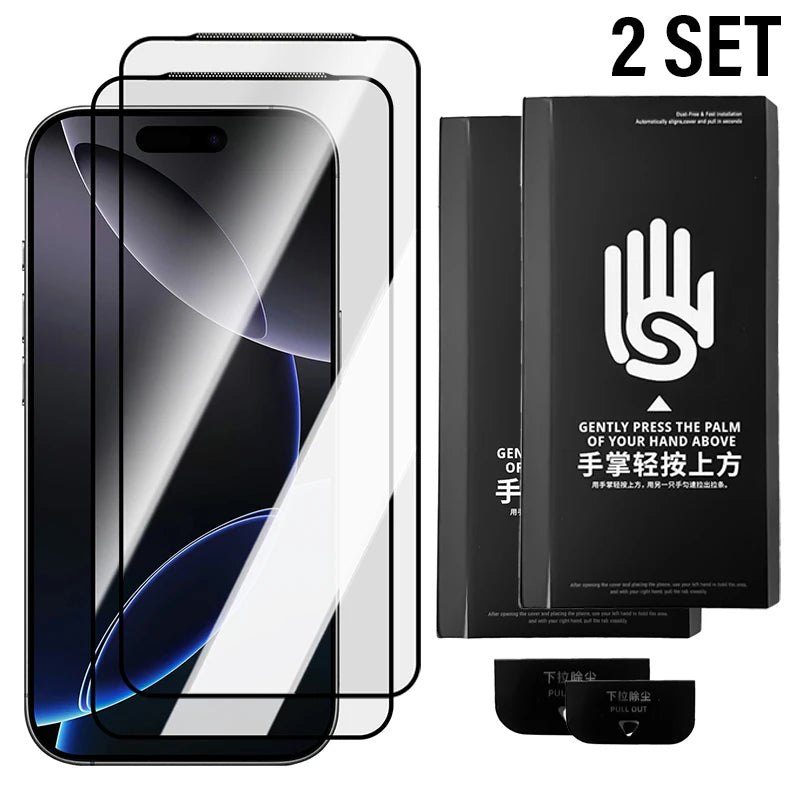 For IPhone 17 ProMax/17 Pro/17 Air Easy To Install Tempered Glass Screen Protectors For iPhone17 Privacy/HD Clear Glass Films