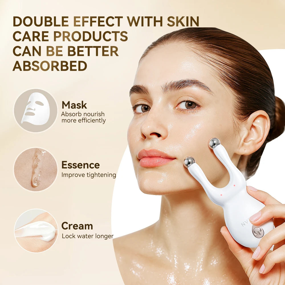 ANLAN LED Eye & Face Massager – Lifting & Light Therapy Device