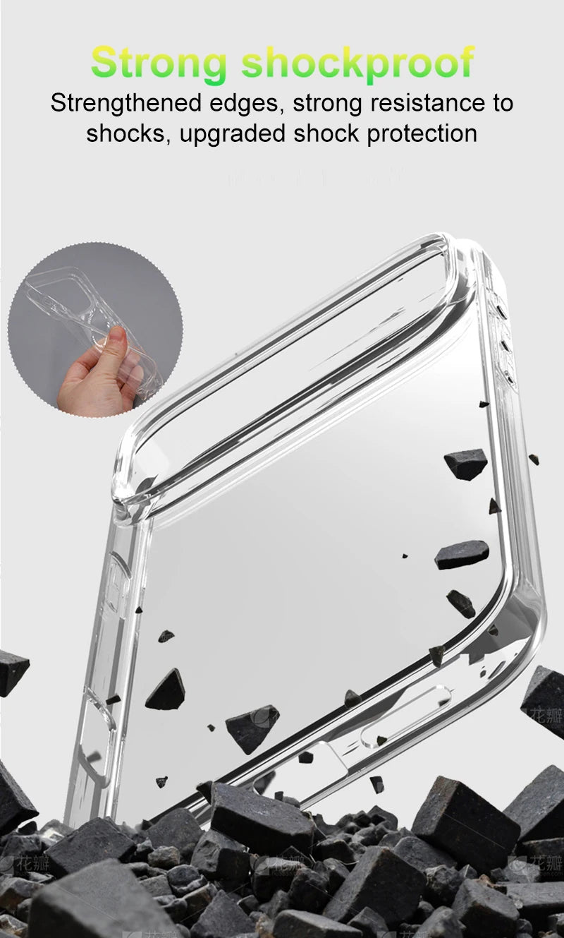 Luxury Silicone Soft Case For iPhone 17 Air Pro Max Ultra Thin Transparent Clear Back Cover For iPhone17 17ProMax Slim Shell