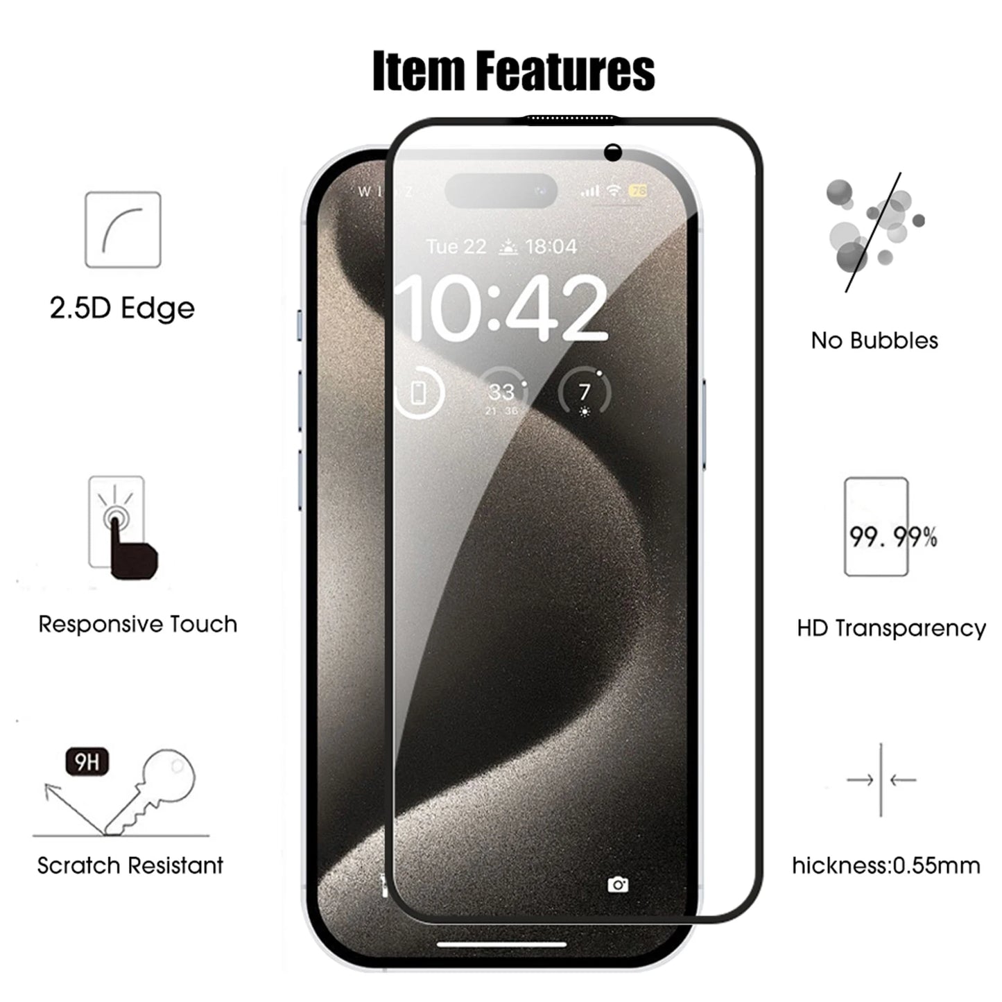 For IPhone 17 ProMax/17 Pro/17 Air Easy To Install Tempered Glass Screen Protectors For iPhone17 Privacy/HD Clear Glass Films