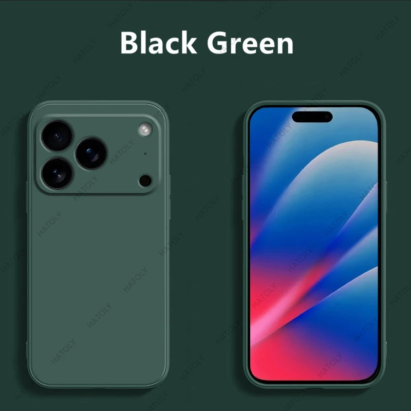 Liquid Silicone Case For iphone 17 Pro Max For iphone 17 17 Pro 17 Pro Max Cover TPU Shockproof Protective Cover iphone 17 Air