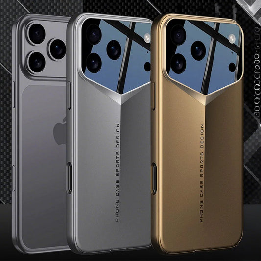 Blade Ultra-Thin Camera Height Enhancement Lens Phone Case for iPhone 17 Pro Max iPhone17 Pro Camera Protect Cover