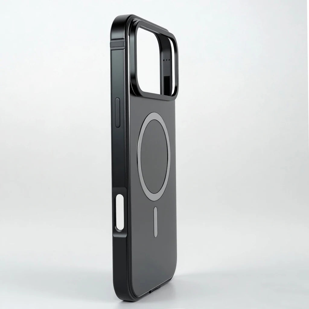 High End Magnetic Original Color Backplate Phone Case, For IPhone 17 Pro 17 Promax Metal Frame Anti Drop Protection Hard Case