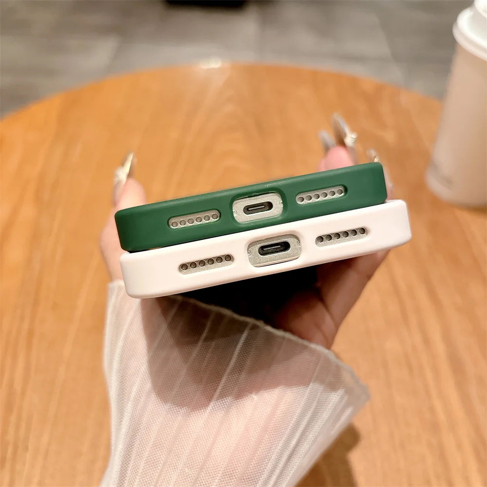 Luxury For Magsafe Magnetic Wireless Charge Case For iPhone 17Air 11 12 13 14 15 16 17 Pro Max Plus Transparent Hard Back Cover