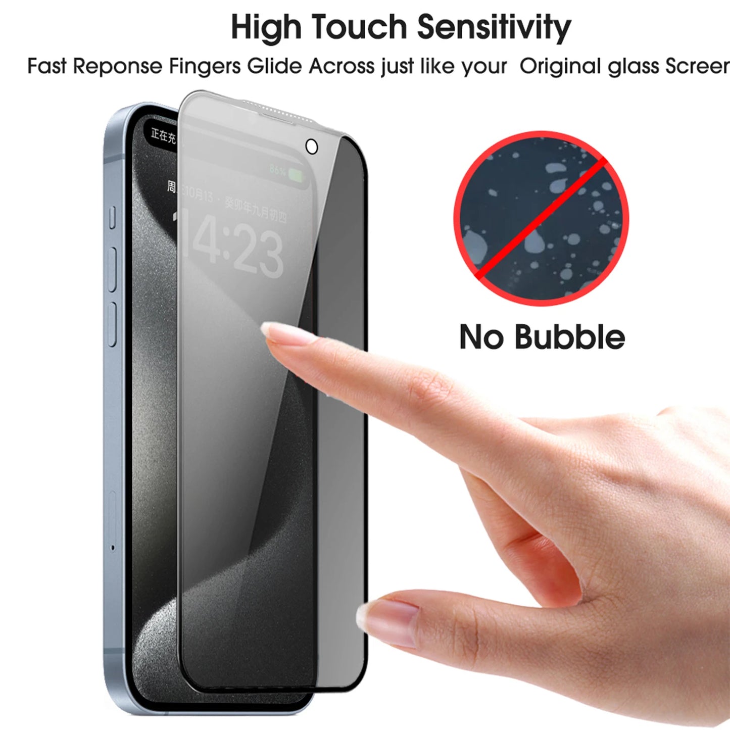 For IPhone 17 ProMax/17 Pro/17 Air Easy To Install Tempered Glass Screen Protectors For iPhone17 Privacy/HD Clear Glass Films
