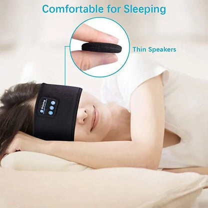 Bluetooth Sleep Eye Mask with Built-In Headphones – Wireless Music & Deep Sleep Mask