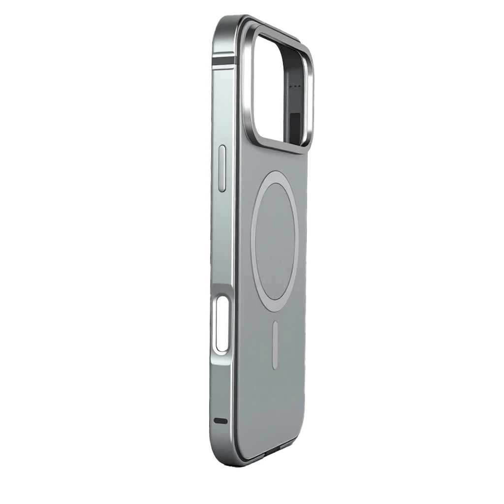 High End Magnetic Original Color Backplate Phone Case, For IPhone 17 Pro 17 Promax Metal Frame Anti Drop Protection Hard Case