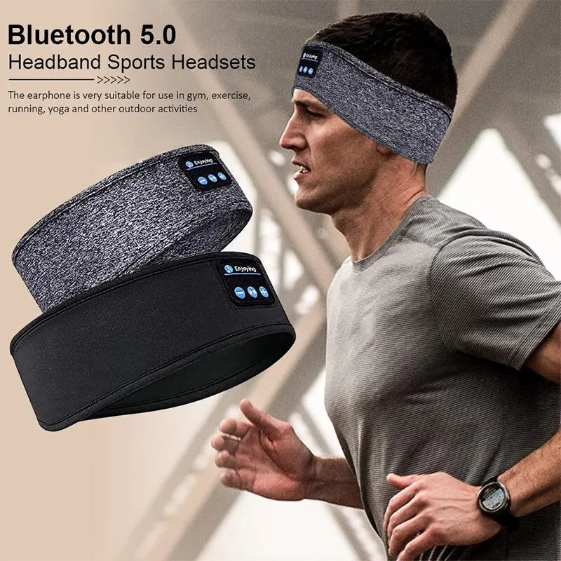 Bluetooth Sleep Eye Mask with Built-In Headphones – Wireless Music & Deep Sleep Mask
