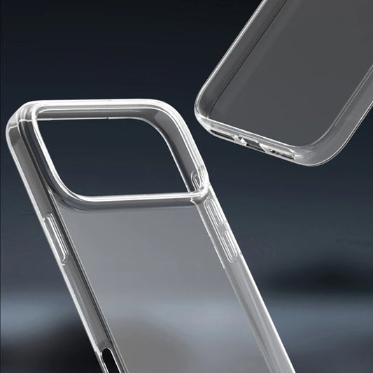 Luxury Silicone Soft Case For iPhone 17 Air Pro Max Ultra Thin Transparent Clear Back Cover For iPhone17 17ProMax Slim Shell