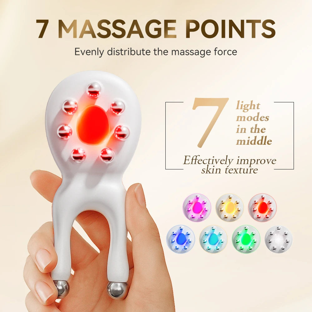 ANLAN LED Eye & Face Massager – Lifting & Light Therapy Device